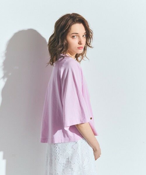 GRACE CONTINENTAL / グレースコンチネンタル カーディガン・ボレロ | ハイツイストコットンカーディガン | 詳細10