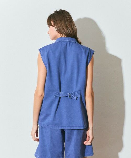 GRACE CONTINENTAL / グレースコンチネンタル ベスト | ヘリンボーンツイルジレ | 詳細4