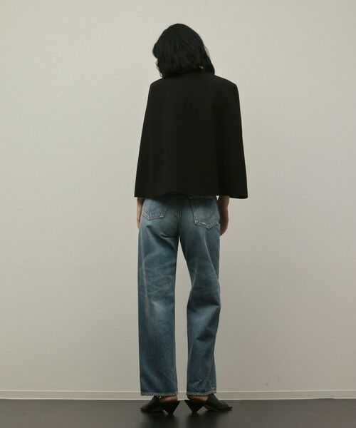 GRACE CONTINENTAL / グレースコンチネンタル ノーカラージャケット | トリアセケープスリーブジャケット | 詳細14