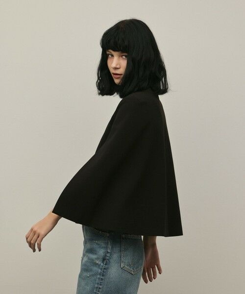 GRACE CONTINENTAL / グレースコンチネンタル ノーカラージャケット | トリアセケープスリーブジャケット | 詳細15