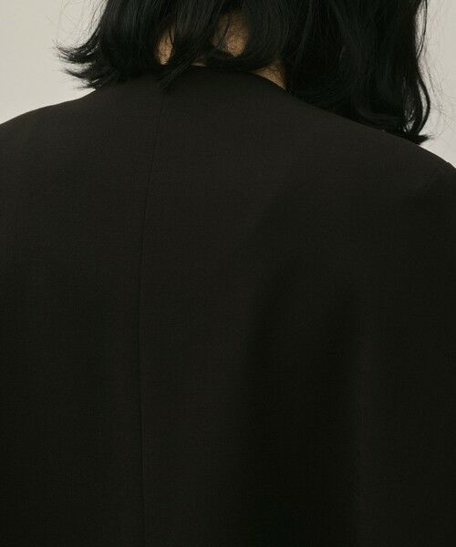 GRACE CONTINENTAL / グレースコンチネンタル ノーカラージャケット | トリアセケープスリーブジャケット | 詳細24