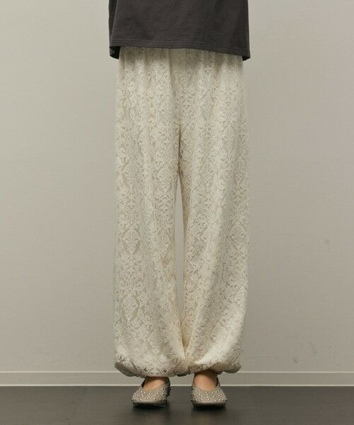 GRACE CONTINENTAL / グレースコンチネンタル その他パンツ | レースバルーンパンツ | 詳細1