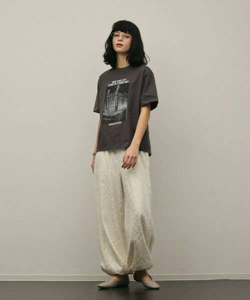 GRACE CONTINENTAL / グレースコンチネンタル その他パンツ | レースバルーンパンツ（キナリ）