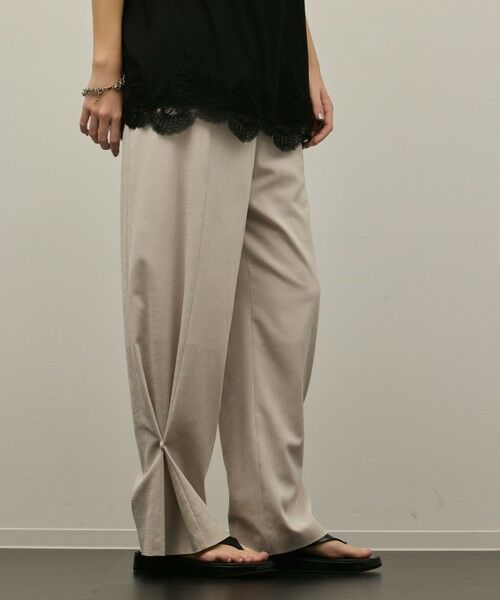 GRACE CONTINENTAL / グレースコンチネンタル その他パンツ | トリアセサイドラインパンツ | 詳細5