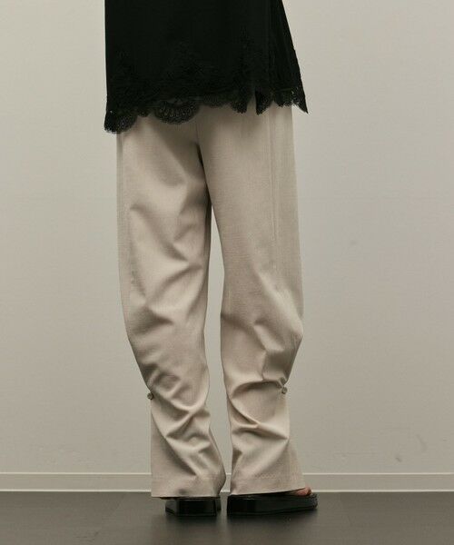 GRACE CONTINENTAL / グレースコンチネンタル その他パンツ | トリアセサイドラインパンツ | 詳細7