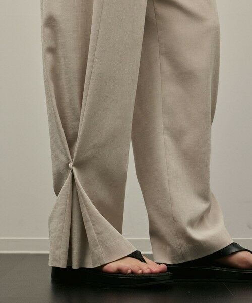 GRACE CONTINENTAL / グレースコンチネンタル その他パンツ | トリアセサイドラインパンツ | 詳細9