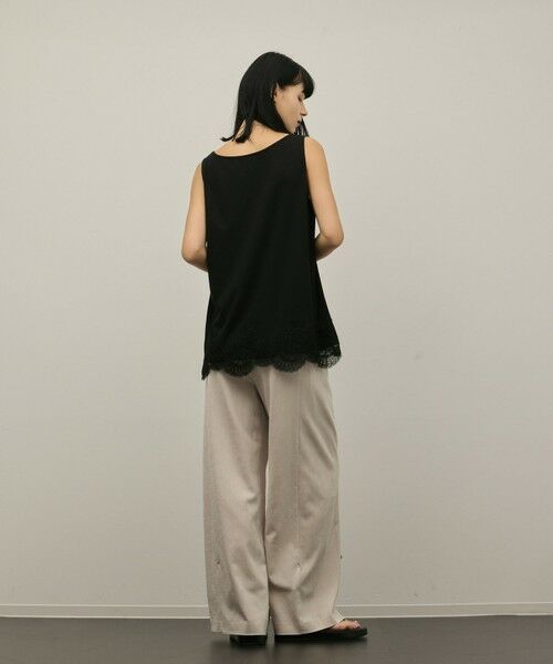 GRACE CONTINENTAL / グレースコンチネンタル その他パンツ | トリアセサイドラインパンツ | 詳細15