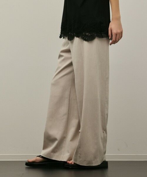 GRACE CONTINENTAL / グレースコンチネンタル その他パンツ | トリアセサイドラインパンツ | 詳細17