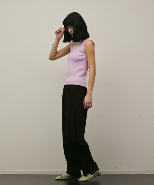 GRACE CONTINENTAL / グレースコンチネンタル その他パンツ | トリアセサイドラインパンツ | 詳細20