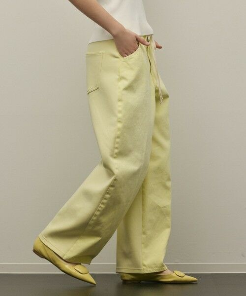 GRACE CONTINENTAL / グレースコンチネンタル デニムパンツ | コンビドロストデニムパンツ | 詳細5