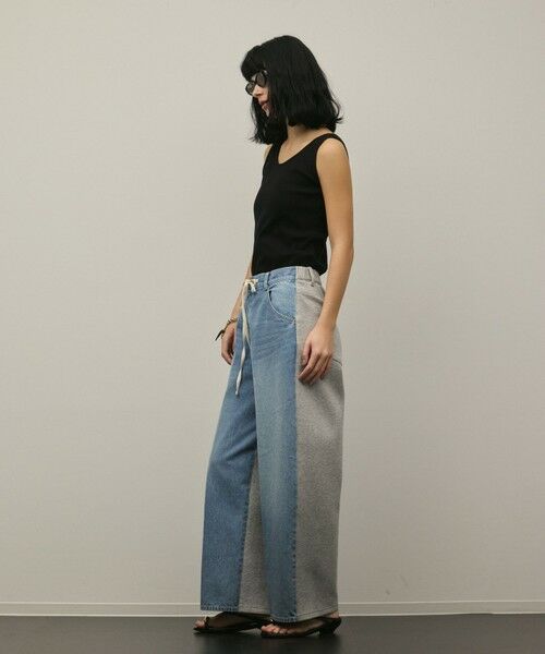 GRACE CONTINENTAL / グレースコンチネンタル デニムパンツ | コンビドロストデニムパンツ | 詳細11