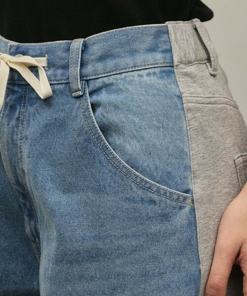GRACE CONTINENTAL / グレースコンチネンタル デニムパンツ | コンビドロストデニムパンツ | 詳細17