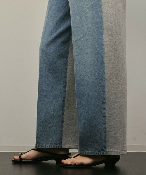 GRACE CONTINENTAL / グレースコンチネンタル デニムパンツ | コンビドロストデニムパンツ | 詳細18