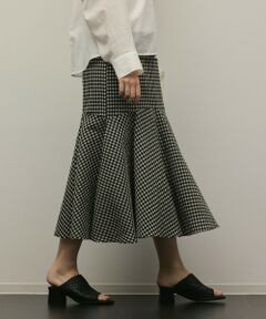 GRACE CONTINENTAL / グレースコンチネンタル ロング・マキシ丈スカート | 【スタイリスト木津明子さんインスタライブ紹介】チェックマーメイドスカート