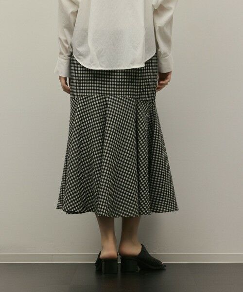 GRACE CONTINENTAL / グレースコンチネンタル ロング・マキシ丈スカート | 【スタイリスト木津明子さんインスタライブ紹介】チェックマーメイドスカート | 詳細6
