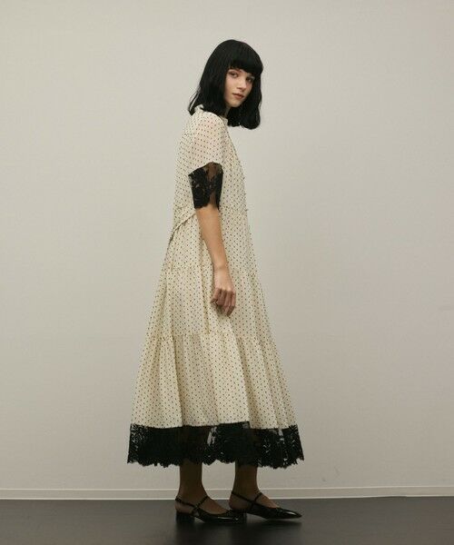 GRACE CONTINENTAL / グレースコンチネンタル ロング・マキシ丈ワンピース | カフタンシフォンワンピース | 詳細2