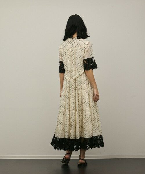 GRACE CONTINENTAL / グレースコンチネンタル ロング・マキシ丈ワンピース | カフタンシフォンワンピース | 詳細4