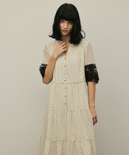 GRACE CONTINENTAL / グレースコンチネンタル ロング・マキシ丈ワンピース | カフタンシフォンワンピース | 詳細6