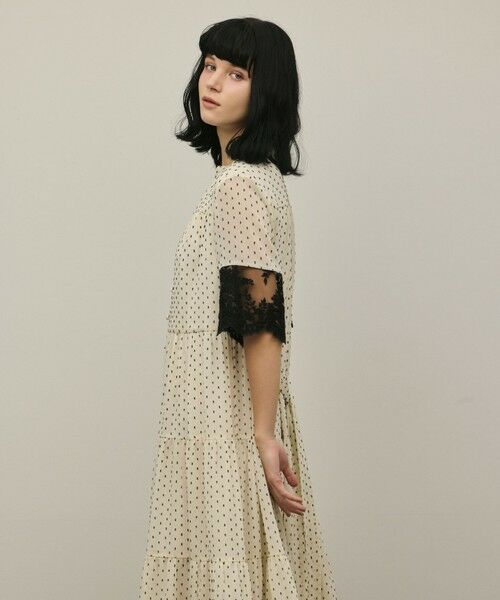 GRACE CONTINENTAL / グレースコンチネンタル ロング・マキシ丈ワンピース | カフタンシフォンワンピース | 詳細7