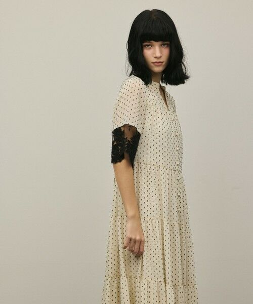 GRACE CONTINENTAL / グレースコンチネンタル ロング・マキシ丈ワンピース | カフタンシフォンワンピース | 詳細8