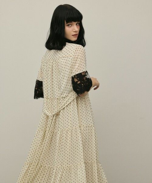 GRACE CONTINENTAL / グレースコンチネンタル ロング・マキシ丈ワンピース | カフタンシフォンワンピース | 詳細9