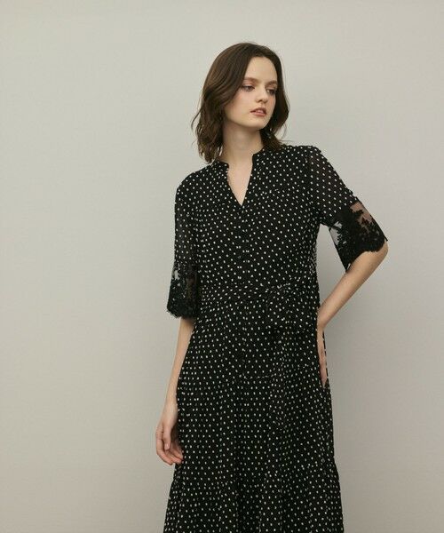 GRACE CONTINENTAL / グレースコンチネンタル ロング・マキシ丈ワンピース | カフタンシフォンワンピース | 詳細19