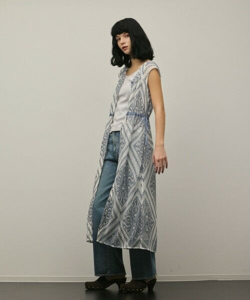 GRACE CONTINENTAL / グレースコンチネンタル ロング・マキシ丈ワンピース | 刺繍ジレワンピース | 詳細2