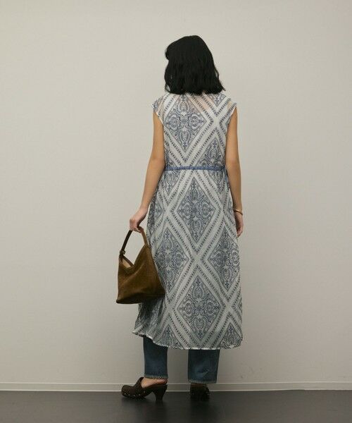 GRACE CONTINENTAL / グレースコンチネンタル ロング・マキシ丈ワンピース | 刺繍ジレワンピース | 詳細4