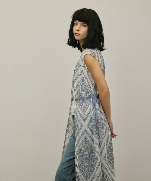 GRACE CONTINENTAL / グレースコンチネンタル ロング・マキシ丈ワンピース | 刺繍ジレワンピース | 詳細6