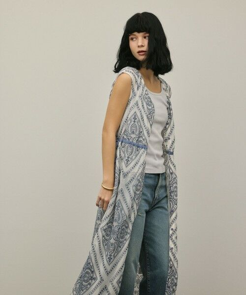 GRACE CONTINENTAL / グレースコンチネンタル ロング・マキシ丈ワンピース | 刺繍ジレワンピース | 詳細7