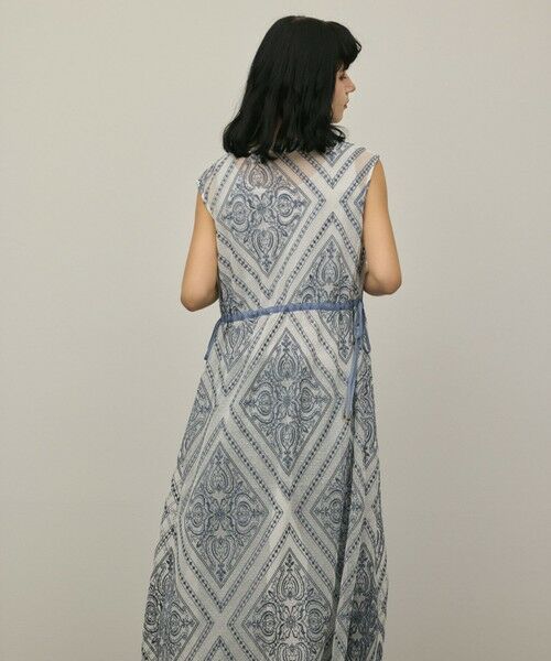 GRACE CONTINENTAL / グレースコンチネンタル ロング・マキシ丈ワンピース | 刺繍ジレワンピース | 詳細8