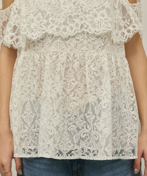 GRACE CONTINENTAL / グレースコンチネンタル その他トップス | レイヤードレーストップ | 詳細12