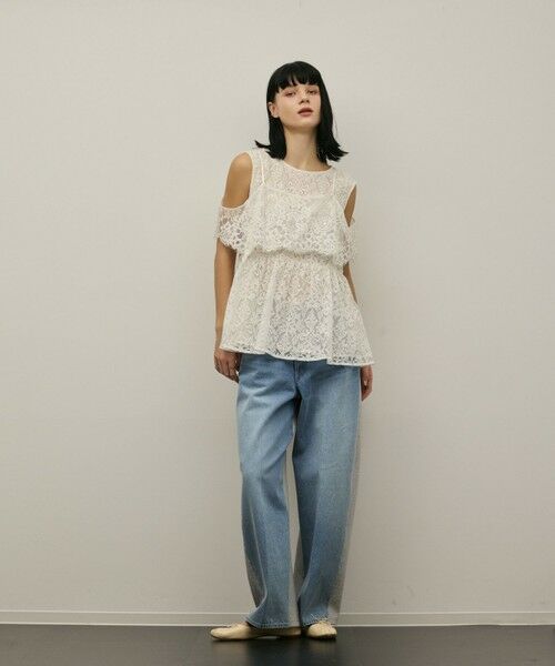 GRACE CONTINENTAL / グレースコンチネンタル その他トップス | レイヤードレーストップ | 詳細2