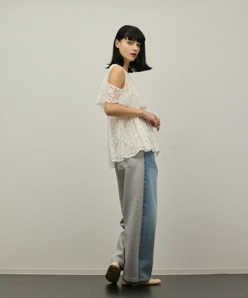 GRACE CONTINENTAL / グレースコンチネンタル その他トップス | レイヤードレーストップ | 詳細4