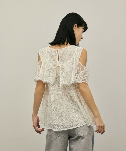 GRACE CONTINENTAL / グレースコンチネンタル その他トップス | レイヤードレーストップ | 詳細9