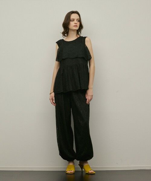 GRACE CONTINENTAL / グレースコンチネンタル その他トップス | レイヤードレーストップ | 詳細19