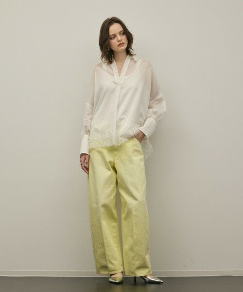 GRACE CONTINENTAL / グレースコンチネンタル シャツ・ブラウス | シアースキッパートップ | 詳細1