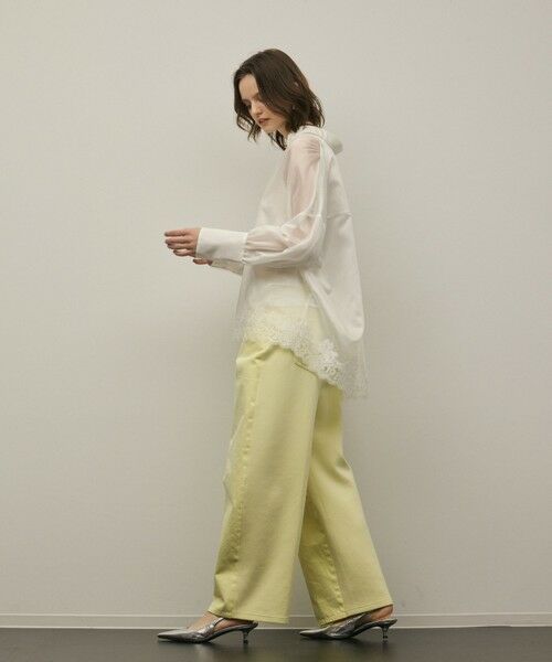 GRACE CONTINENTAL / グレースコンチネンタル シャツ・ブラウス | シアースキッパートップ | 詳細3