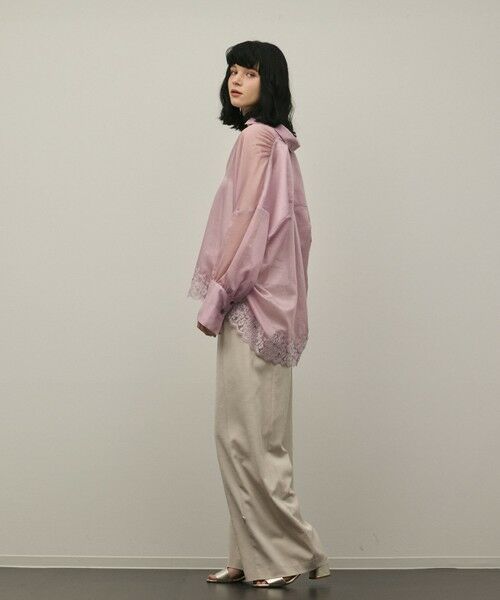 GRACE CONTINENTAL / グレースコンチネンタル シャツ・ブラウス | シアースキッパートップ | 詳細14