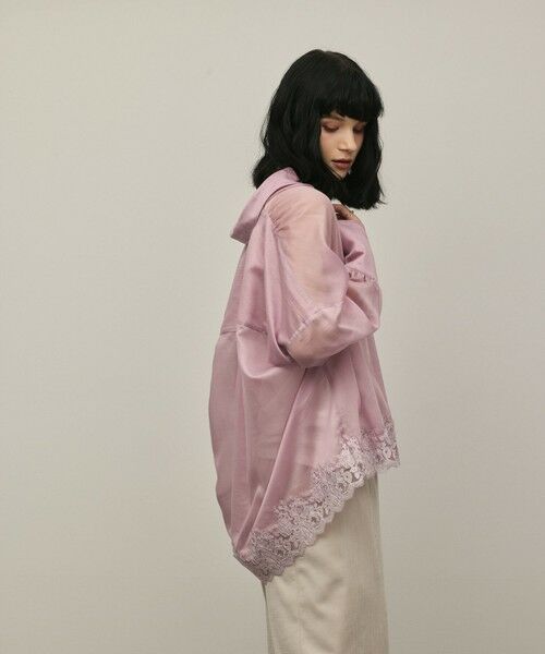 GRACE CONTINENTAL / グレースコンチネンタル シャツ・ブラウス | シアースキッパートップ | 詳細19