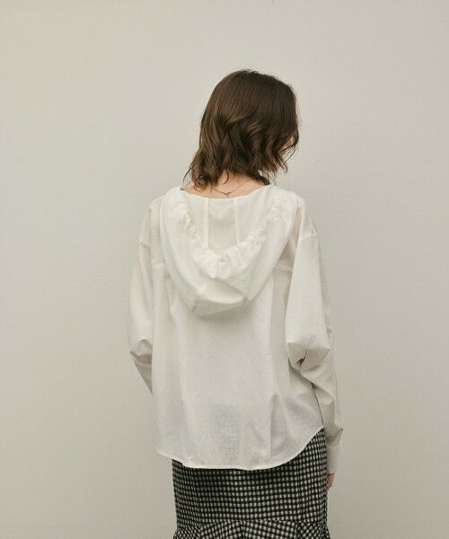GRACE CONTINENTAL / グレースコンチネンタル シャツ・ブラウス | フードシャツ | 詳細2