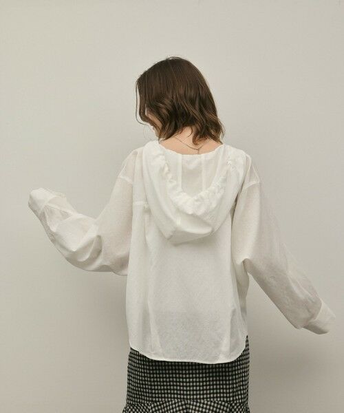 GRACE CONTINENTAL / グレースコンチネンタル シャツ・ブラウス | フードシャツ | 詳細6