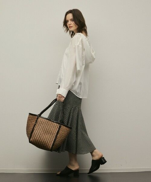 GRACE CONTINENTAL / グレースコンチネンタル シャツ・ブラウス | フードシャツ | 詳細8