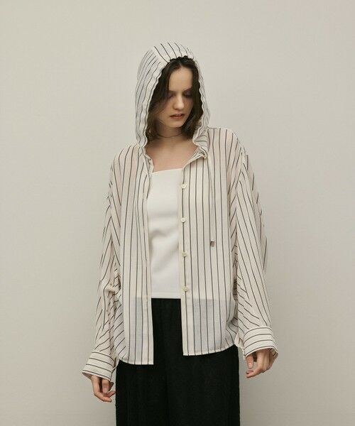 GRACE CONTINENTAL / グレースコンチネンタル シャツ・ブラウス | フードシャツ | 詳細18