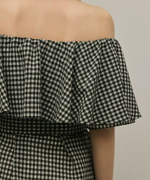 GRACE CONTINENTAL / グレースコンチネンタル シャツ・ブラウス | 【スタイリスト木津明子さんインスタライブ紹介】チェックケープブラウス | 詳細11