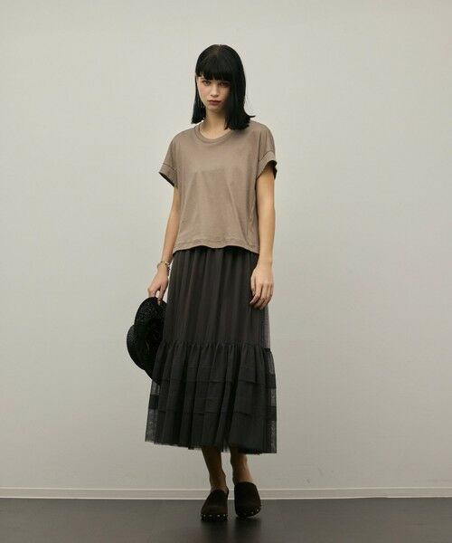 GRACE CONTINENTAL / グレースコンチネンタル カットソー | ルーズカットTシャツ | 詳細21