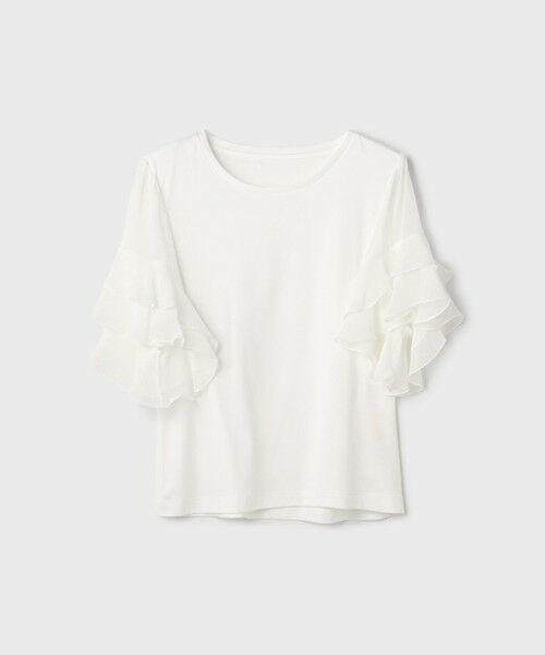 GRACE CONTINENTAL / グレースコンチネンタル カットソー | シフォンスリーブカットトップ | 詳細13