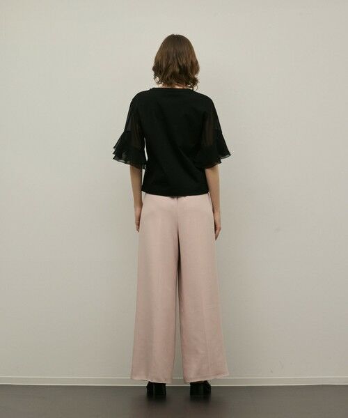 GRACE CONTINENTAL / グレースコンチネンタル カットソー | シフォンスリーブカットトップ | 詳細16