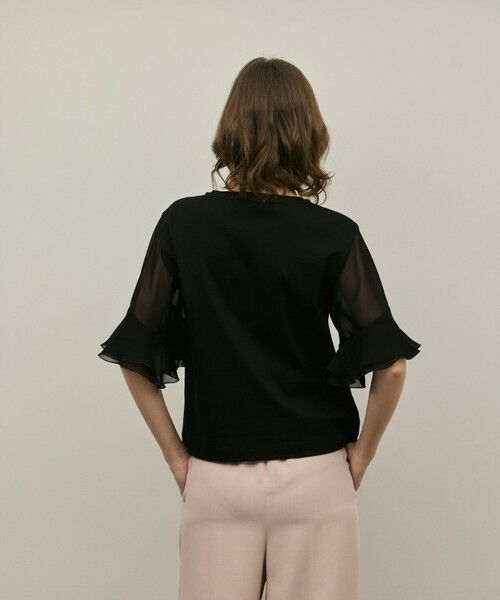 GRACE CONTINENTAL / グレースコンチネンタル カットソー | シフォンスリーブカットトップ | 詳細19