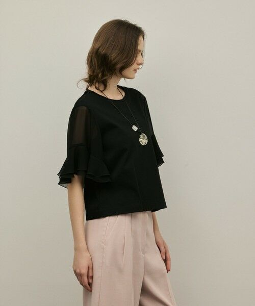 GRACE CONTINENTAL / グレースコンチネンタル カットソー | シフォンスリーブカットトップ | 詳細20